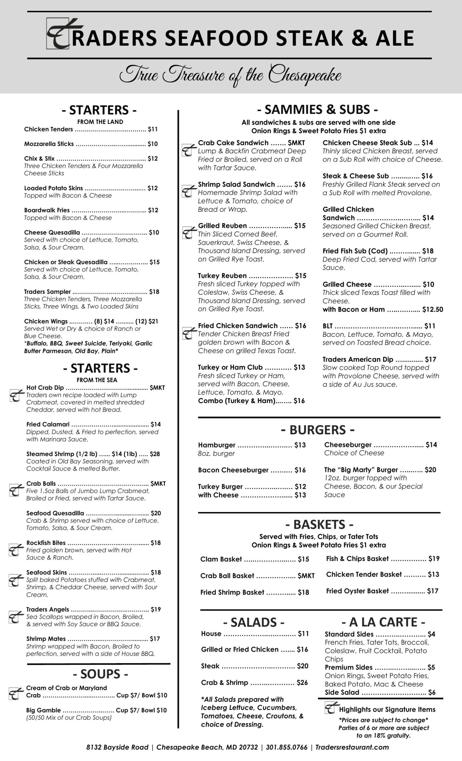 current lunch menu template 1